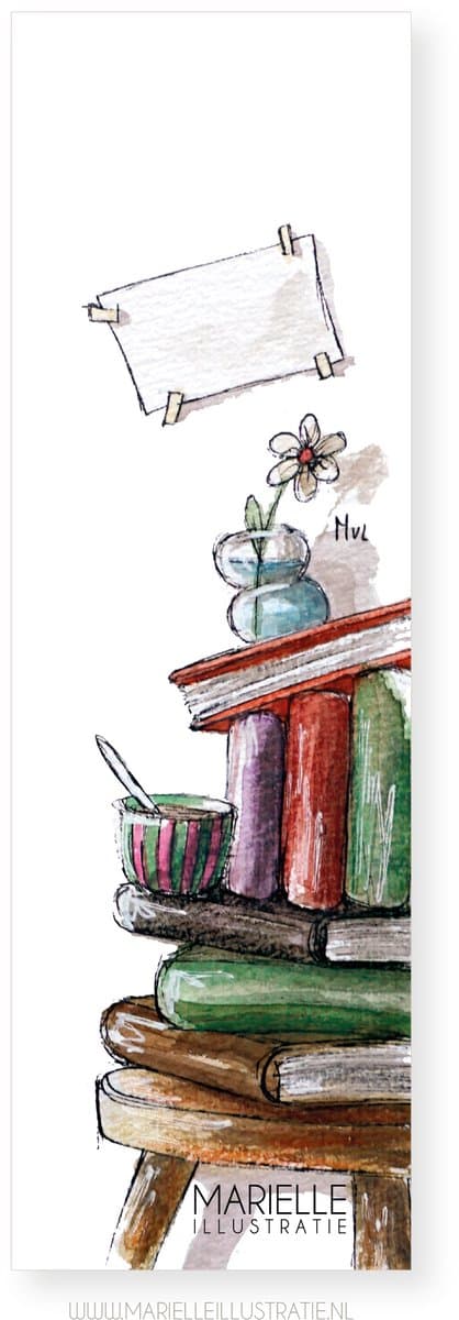 boekenlegger boekenstapel (EAN: 7448121412440): 1. Een simpel concept met een groot effect