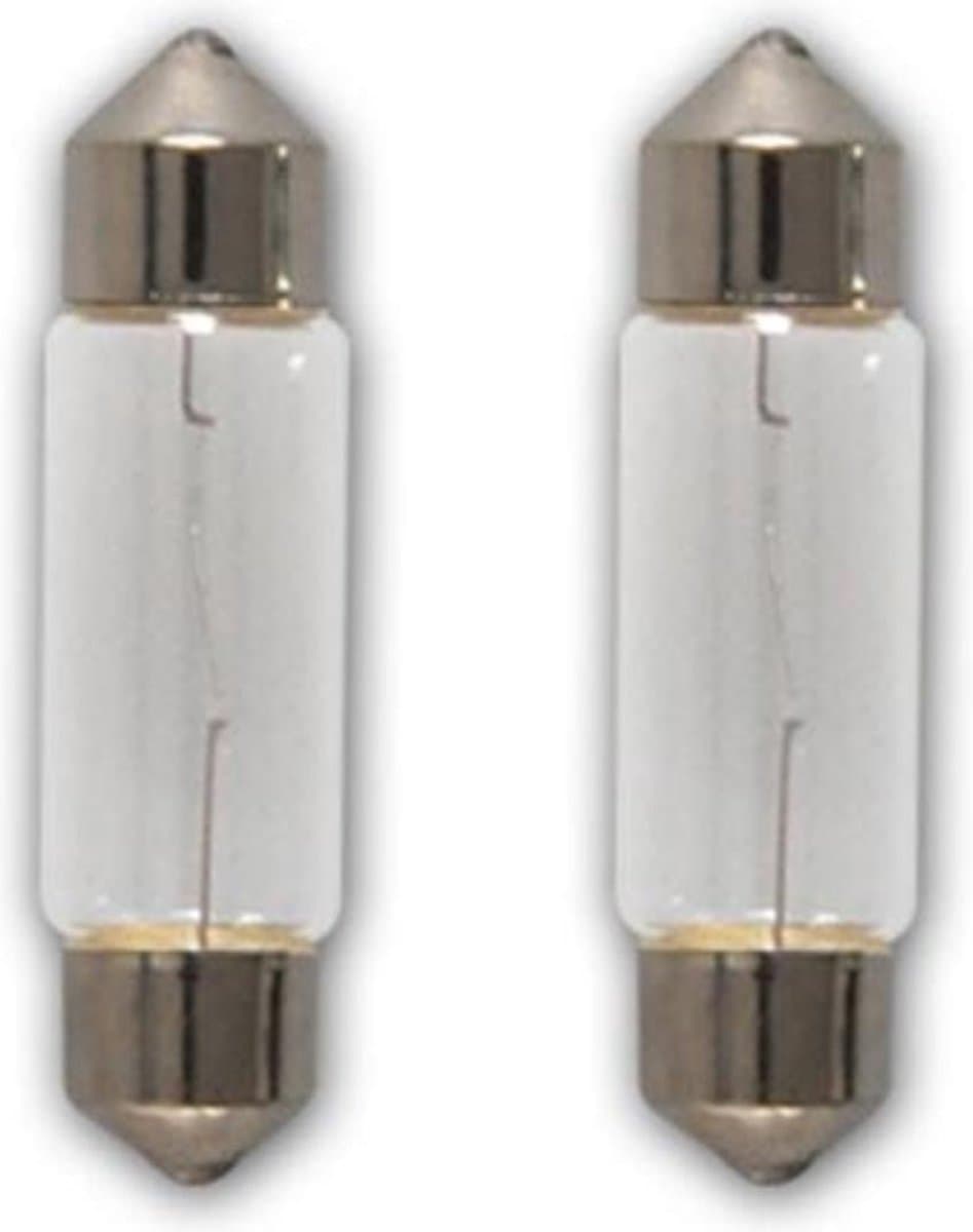 ProPlus Autolamp buislamp - 12V - 5W - SV8.5 - 11 x 38 mm - 2 stuks (EAN: 8717568798899)