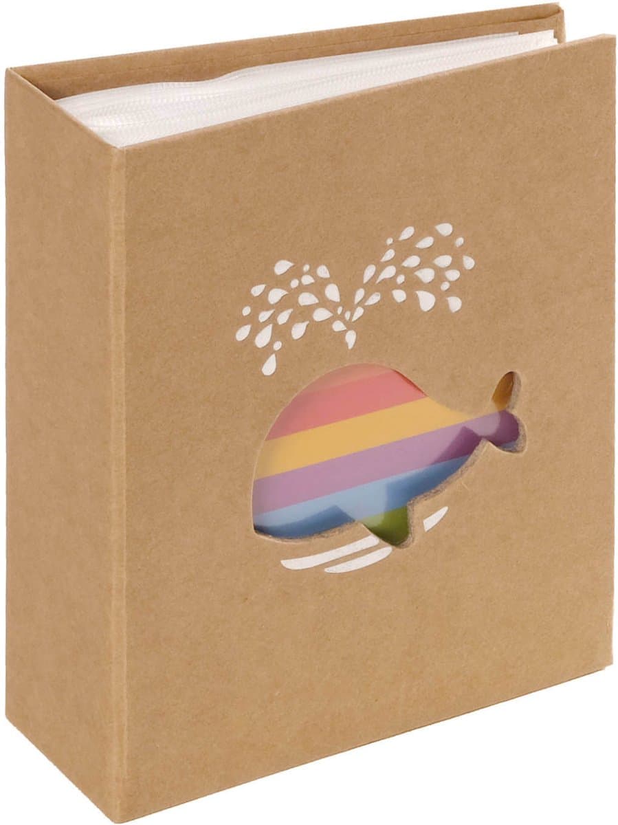 SecaDesign fotoalbum insteek - Walvis - 100 foto’s 10x15 / 11x15 cm - insteekalbum (EAN: 8719481049720)