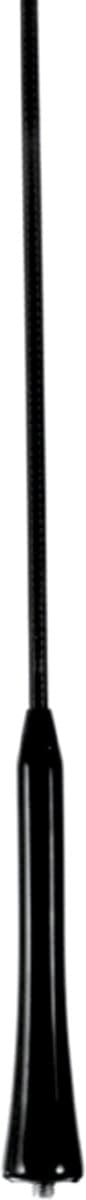 Carpoint Vervangingsmast antenne – Type V16 – schroefmaat 5 & 6mm - Opschroefbaar - Flexibel – Zwart - Lengte 41cm (EAN: 8711293085873)