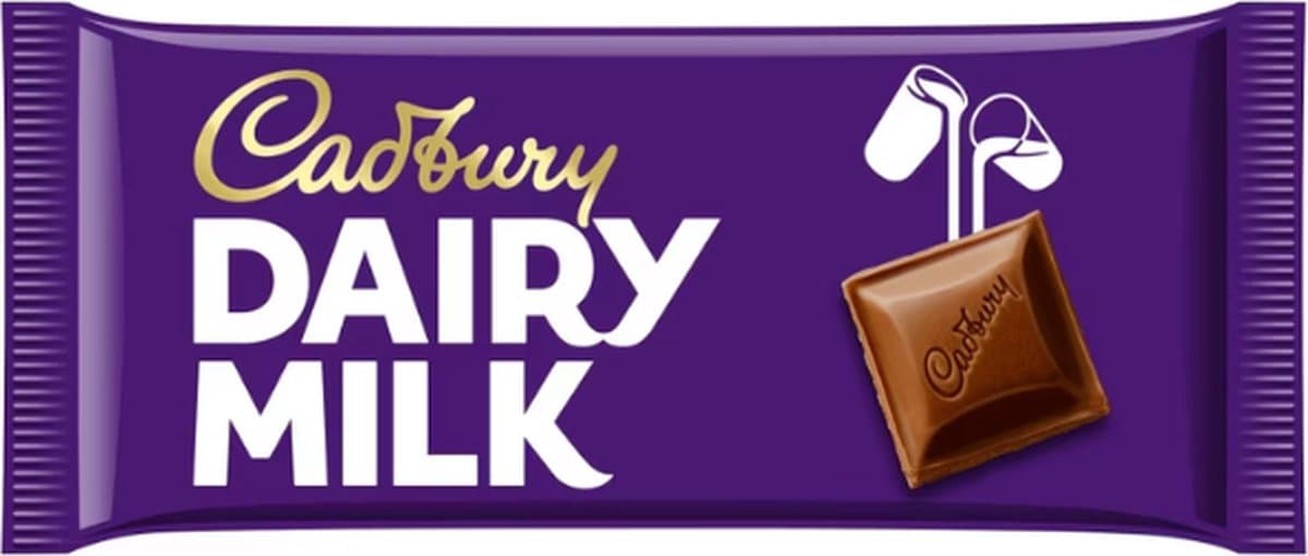 Cadbury Dairy Milk Chocolate Bar (UK) - 180g (EAN: 7622201783365)