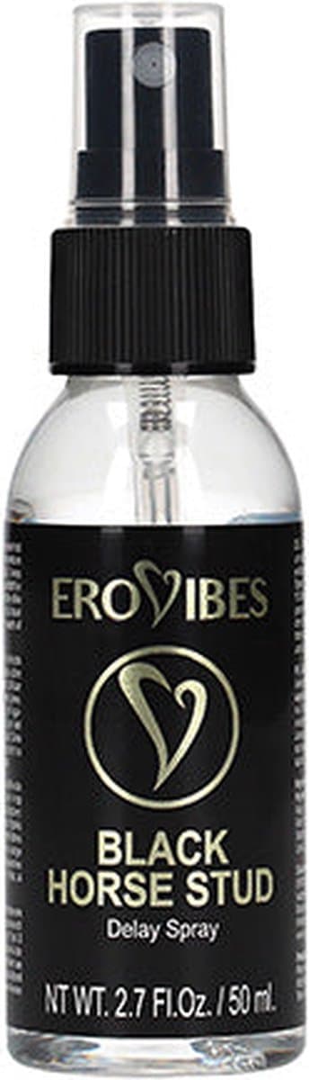 Erovibes Black Horse Stud Delay Spray – Vertraging Spray Voor Mannen – Klaarkomen Uitstellen – 50 ml (EAN: 5430003902189)