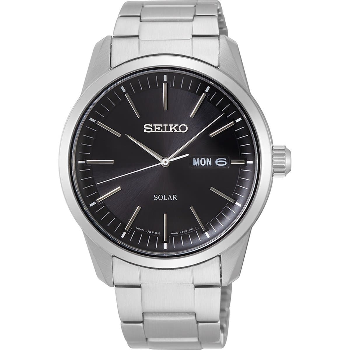 Seiko Solar SNE527P1 - Heren - Horloge - 40 mm (EAN: 4954628230447)