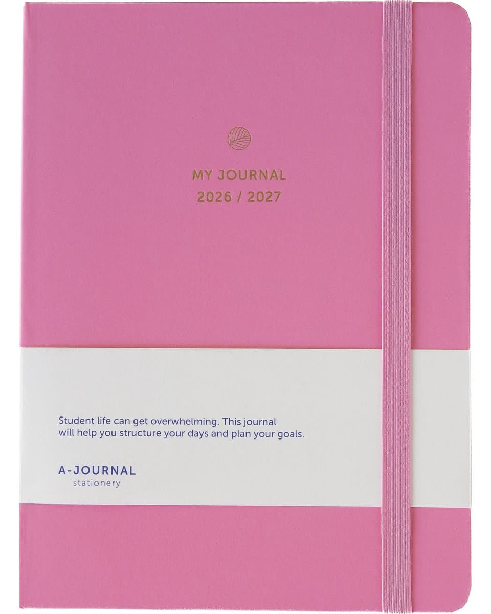 My Journal Schoolagenda 2026-2027 Roze (EAN: 8721154632481)