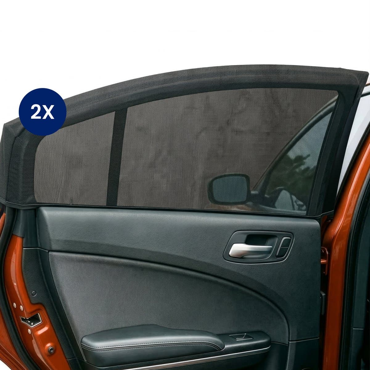 R2B Zonnescherm Auto Zijruit - 2 Stuks - UV Protectie - Zonnescherm Auto Baby & Kind - Zonwering Auto - Zonwering Raam - Auto Zonnescherm - Auto Accessoires (EAN: 8721139180167)