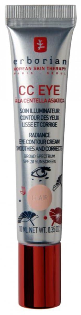 Erborian Eye Radiance Eye Contour CC Cream - Clair - 10ml (EAN: 8809255784022): Geen dikke lagen, wel een wakkere blik