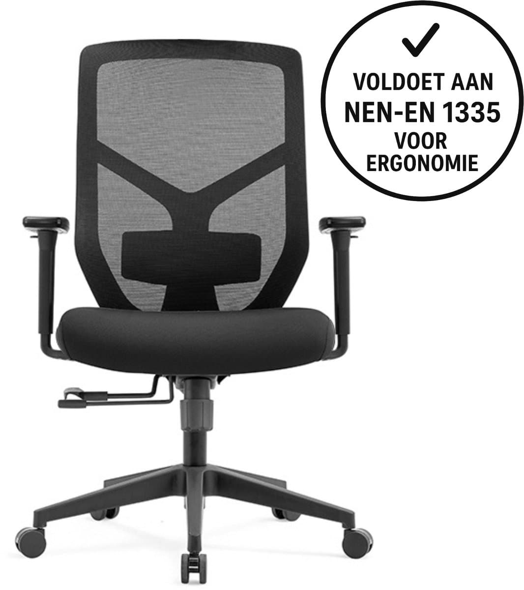 Ergonomische Bureaustoel - Bureaustoelen voor Volwassenen - Kantoorstoel - Volledig Verstelbaar - NEN1335 gecertificeerd - Office Chair - Bureaustoel Ergonomisch - Spherite® (EAN: 8721001830343): Een Stoel die Écht Werkt voor Jouw Lichaam 💡