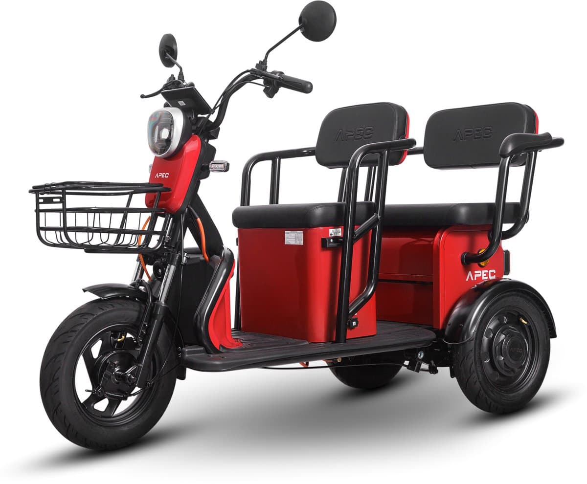 Elektrische Driewieler Ecowielen – 2 Zitplaatsen, 25 km/u, Bereik tot 40 km (EAN: 5940000015961): Waarom deze drie-wieler al mijn aandacht heeft