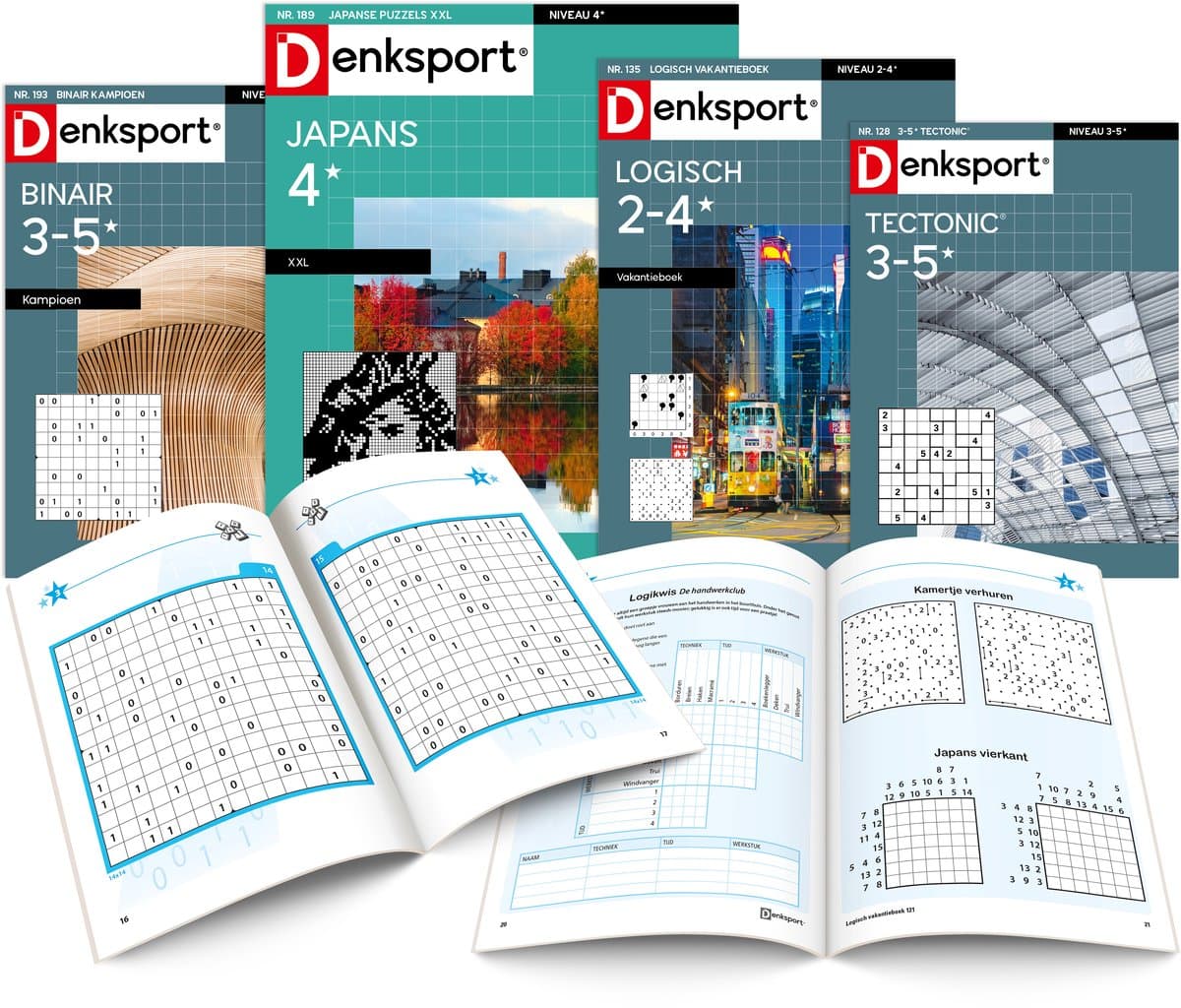 Denksport Logisch puzzelboek pakket nr. 12 (EAN: 8710835875880): Waarom dit puzzelboek anders voelt