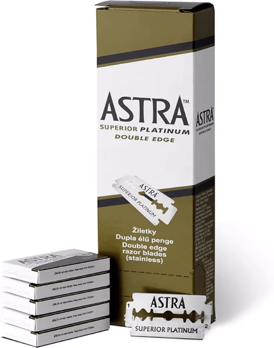 Astra Superior Platinum Stainless scheermesjes - Double Edge Blade - RVS - 100 stuks (EAN: 7702018007257): Waarom ik overstag ben (en jij waarschijnlijk ook)