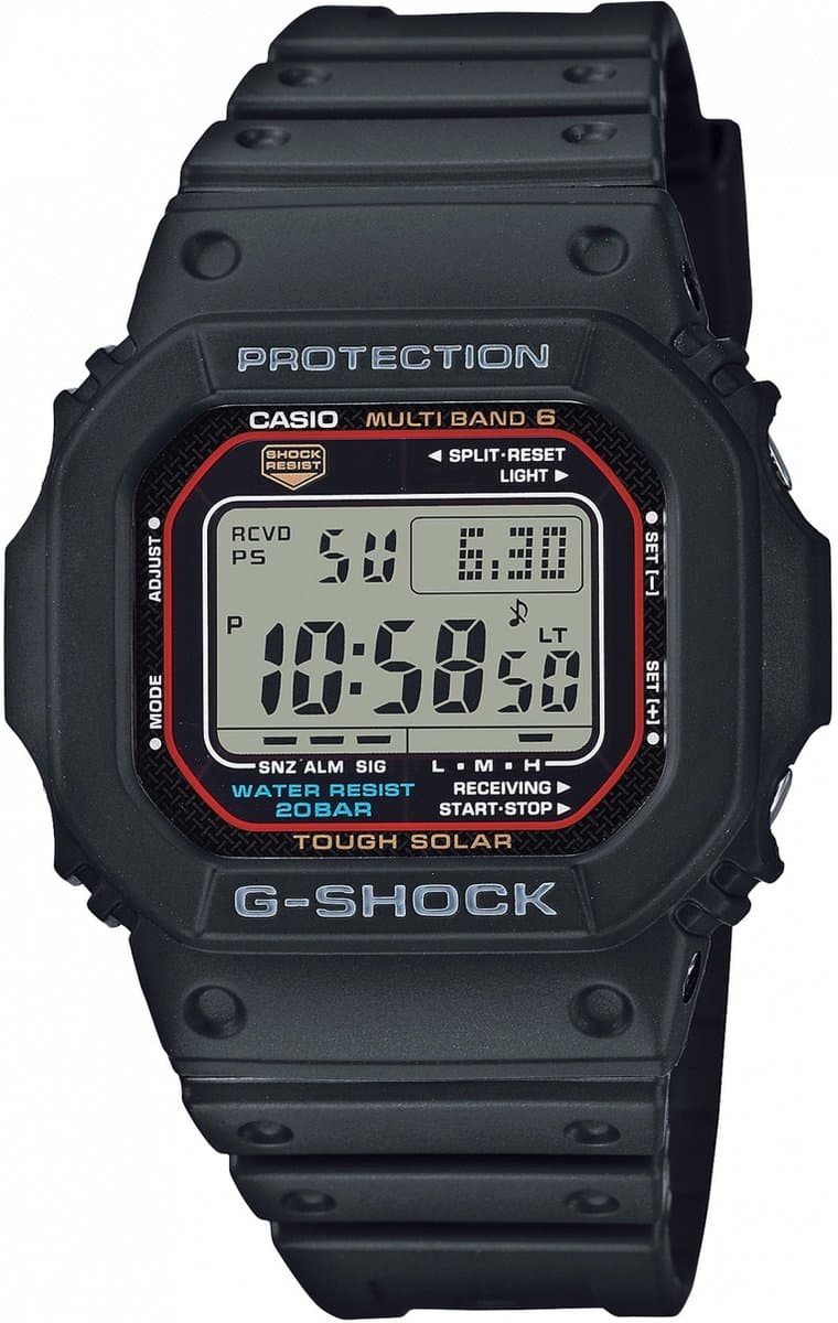 Casio G-Shock GW-M5610U-1ER Herenhorloge 43 mm - Zwart (EAN: 4549526306204): **Wat maakt dit horloge zo bijzonder**