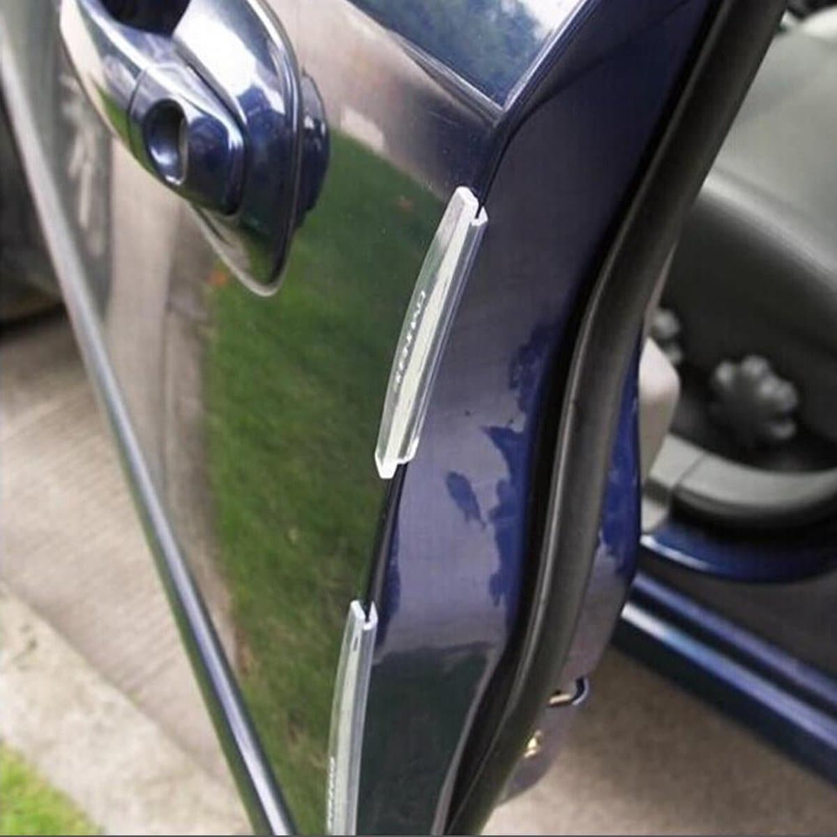 Stootstrips voor auto - Autodeur beschermers - Bescherm uw en andermans auto bij het uitstappen (EAN: 7435135988993): Bescherming die je haast vergeet dat je ‘m hebt
