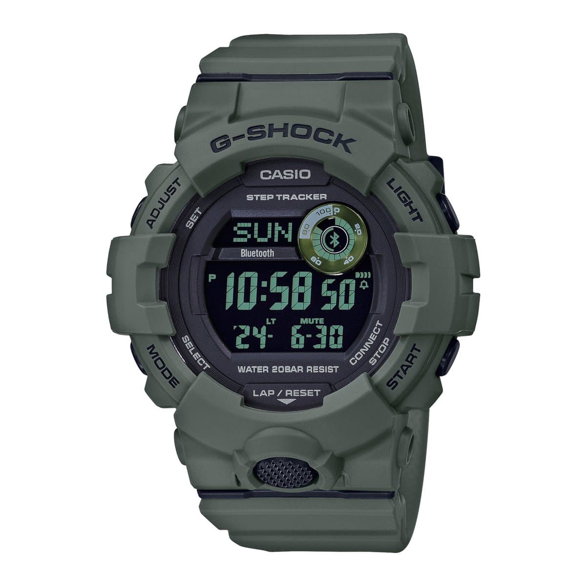 Casio G-Shock GBD-800UC-3ER Herenhorloge 48 mm - Groen (EAN: 4549526218521)