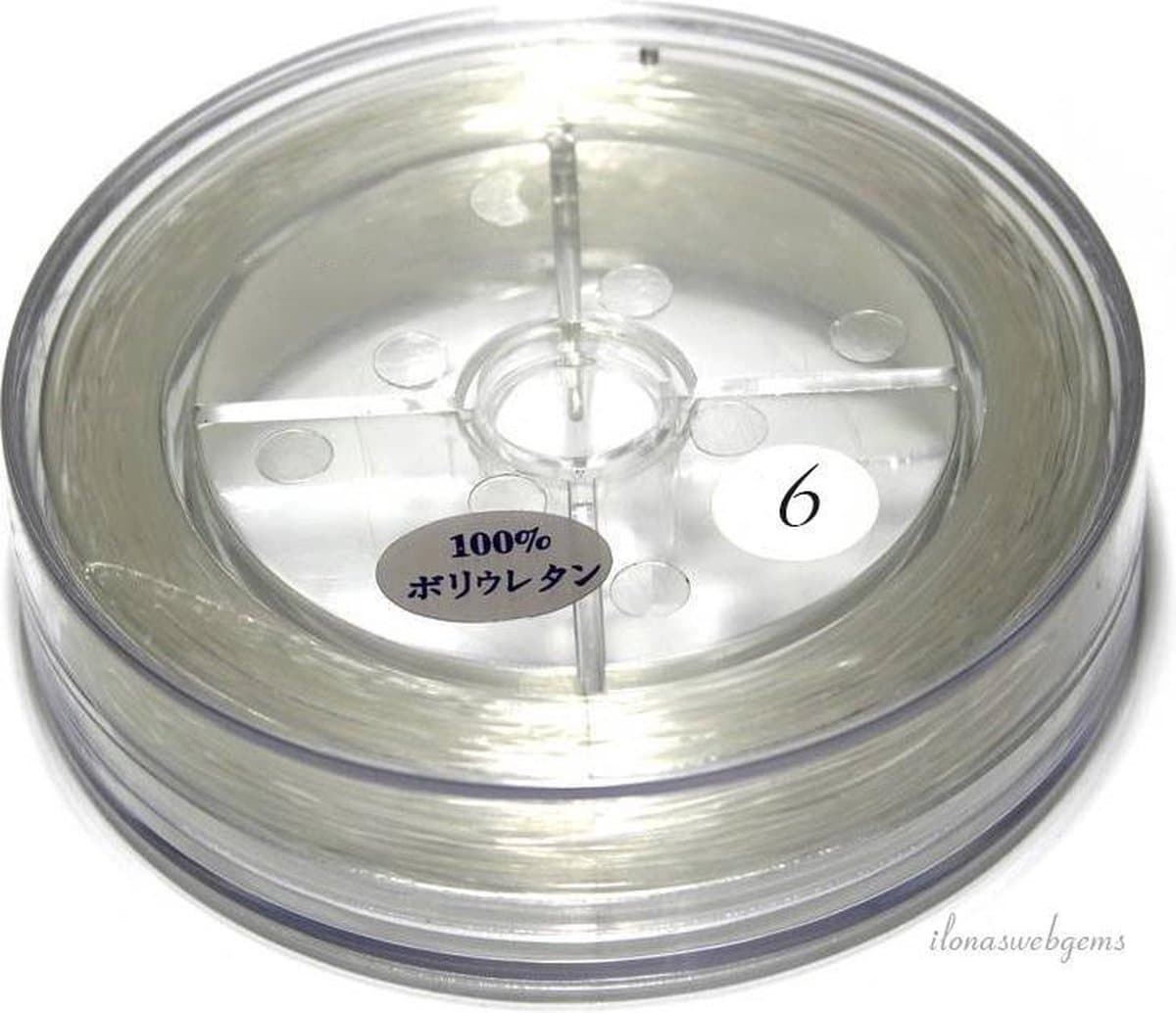 Oersterk elastiek voor sieraden en armbanden rond 0.60mm (EAN: 0710663130708): Eerste indruk voelt het echt “oer” aan