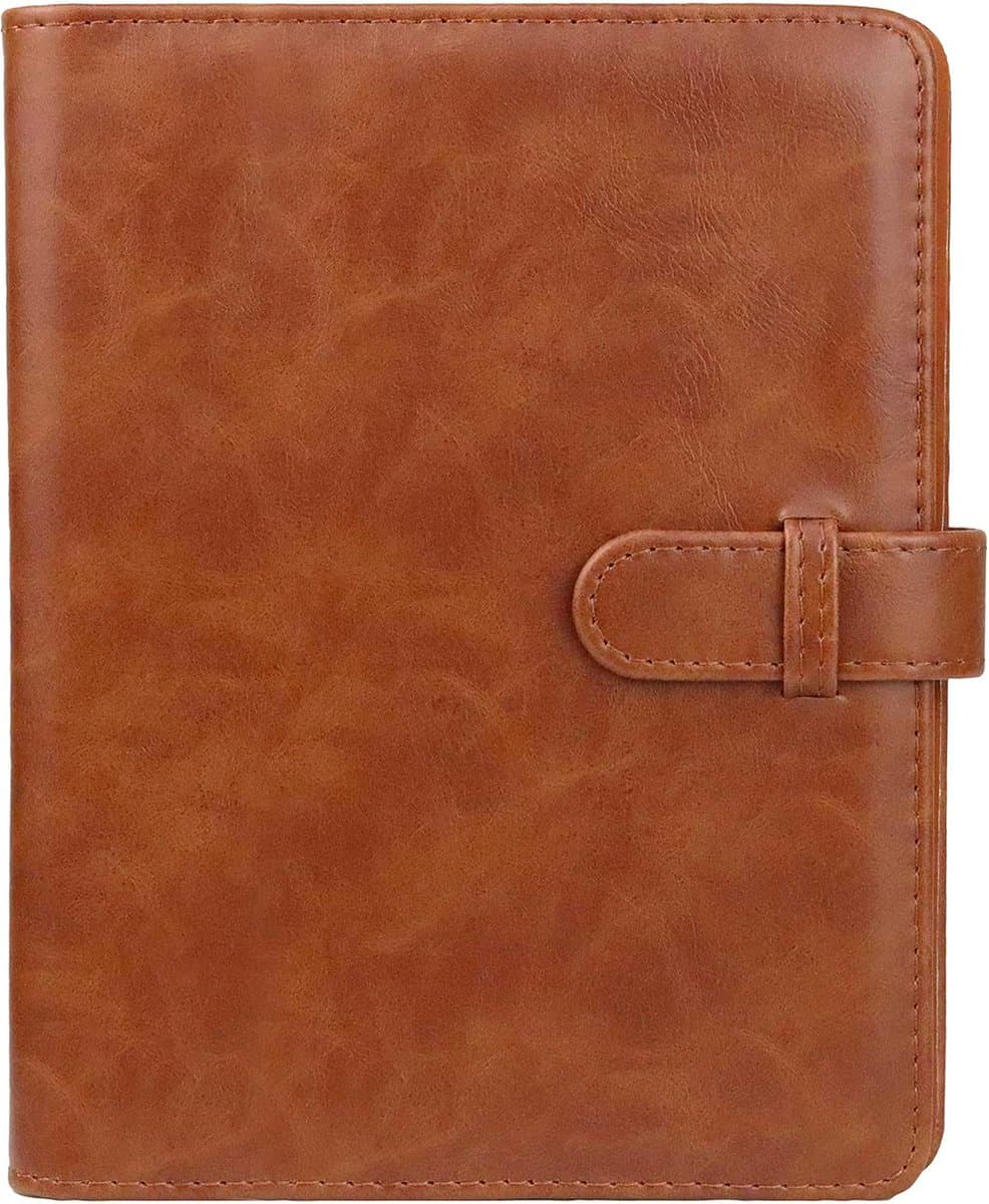 YONO Fotoalbum Kunstleer - Geschikt voor Polaroid - Fujifilm Instax Mini 12 - 128 Foto’s - Fotoboek - Bruin (EAN: 8720595019882)