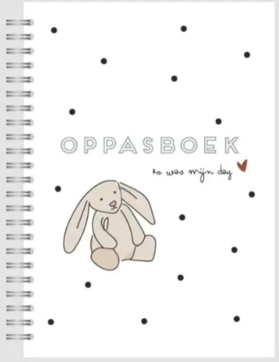 Mijn oppasboek - Crecheboek - Oppasboek - Heen en weer boekje - Invulboek voor oppas - Invulboek voor opvang - Invulboek voor gastouder - Oppasboek voor oma en opa - Creche boekje invulboek - Opvangboekje baby en peuter - Dagboek - Oppasboekje (EA...