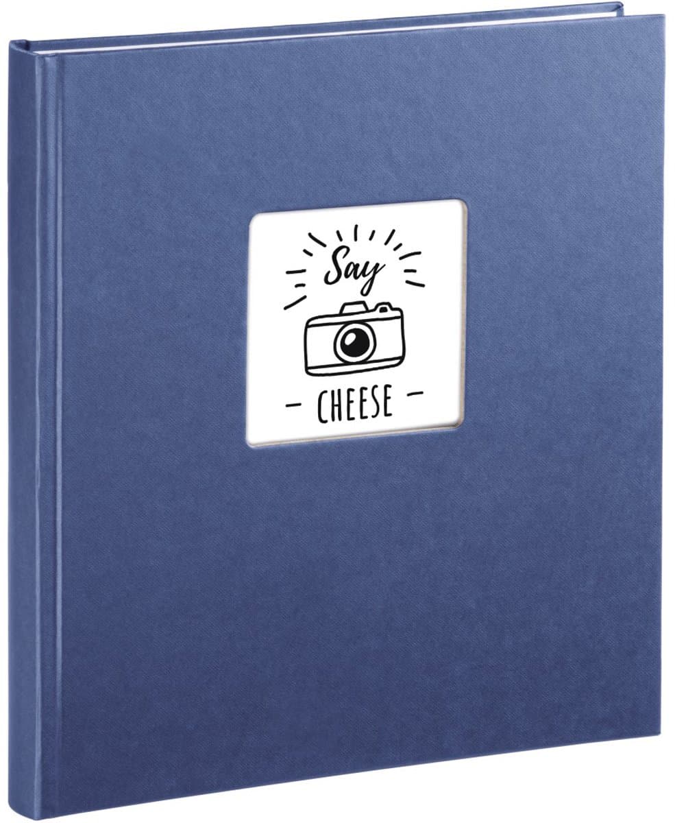 Hama fotoboekalbum - Fine art - 29x32 - 50 pagina's - Blauw (EAN: 4007249021182): De eerste indruk 📸