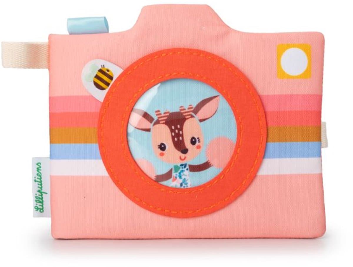 Lilliputiens fotoalbum voor kinderen - Stella - kleurrijk stoffen baby fotoboek. (EAN: 5414834834338)