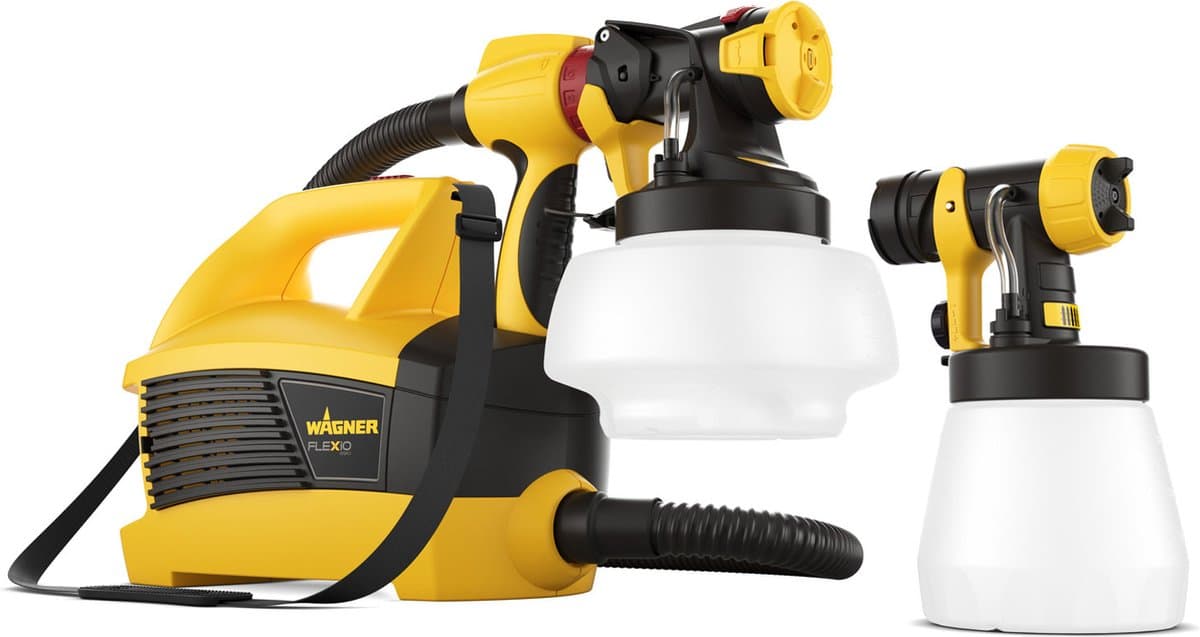 Wagner W 690 Flexio HVLP verfspuit 2361543 (EAN: 4004025083211): Eerste indruk Dag rollers, hallo snelheid!