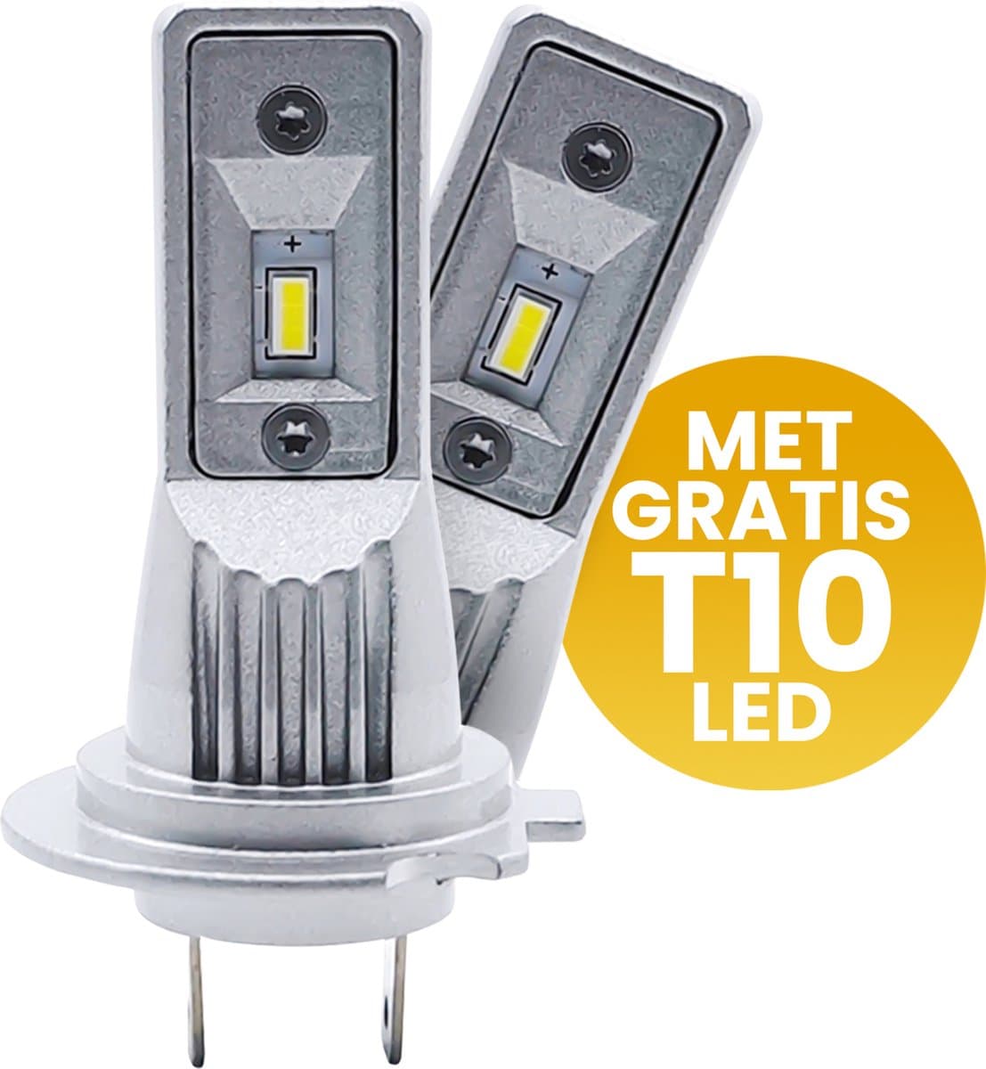 XEOD H7 Perfect Fit LED lampen met E-Keur – Auto Verlichting Lamp – Dimlicht, Grootlicht of Mistlicht - 2 stuks – 12V (EAN: 8720618430922)