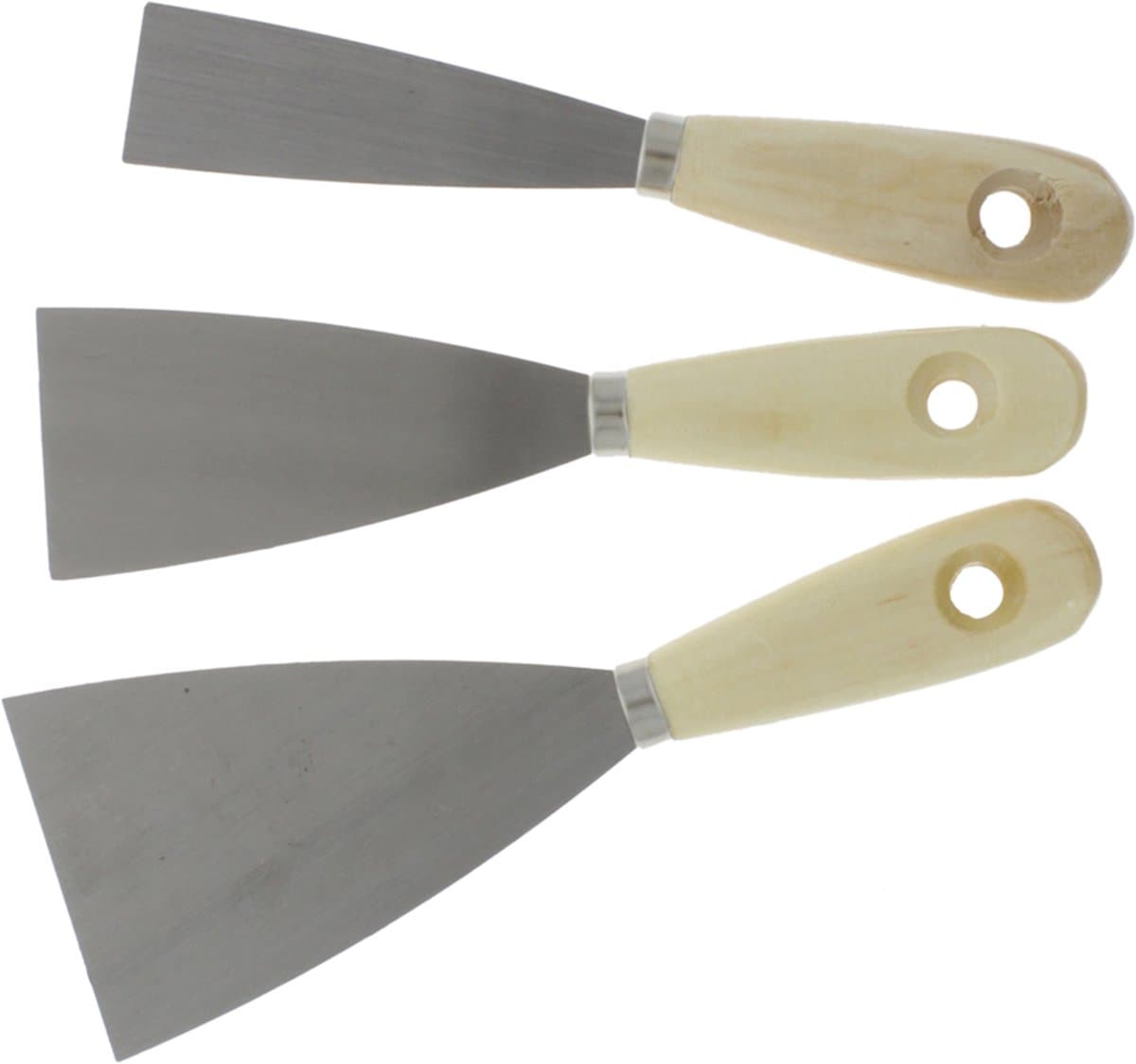 Basic plamuurmessenset 3-delig (EAN: 8710735785531): Waarom een simpele set soms alles is wat je nodig hebt