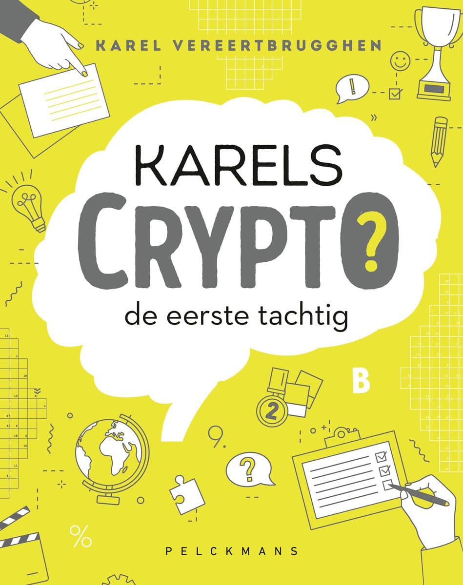 Karels crypto - puzzelboek - de eerste tachtig (EAN: 9789460019081)