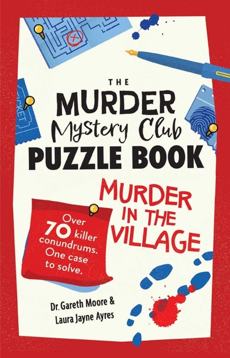 The Murder Mystery Club Puzzle Books-The Murder Mystery Club Puzzle BookMurder in the Village (EAN: 9781524896201)
