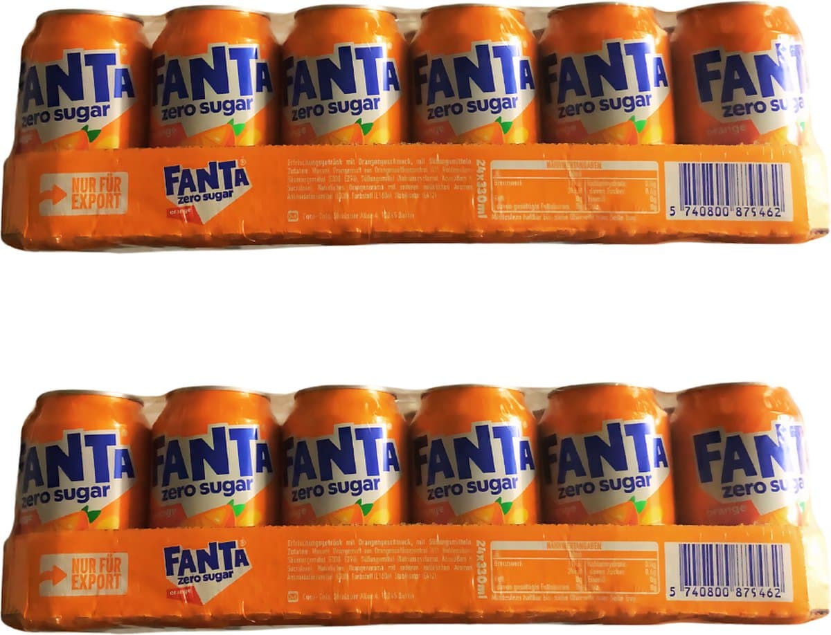 Fanta Zero pack Orange blik 2x 24x330 ml - EU (EAN: 8720813610631): Waarom ik besloot te proberen
