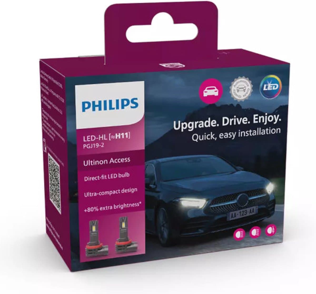 Philips Ultinon Access LED H11 set 11362U2500CX (EAN: 8719018025722)