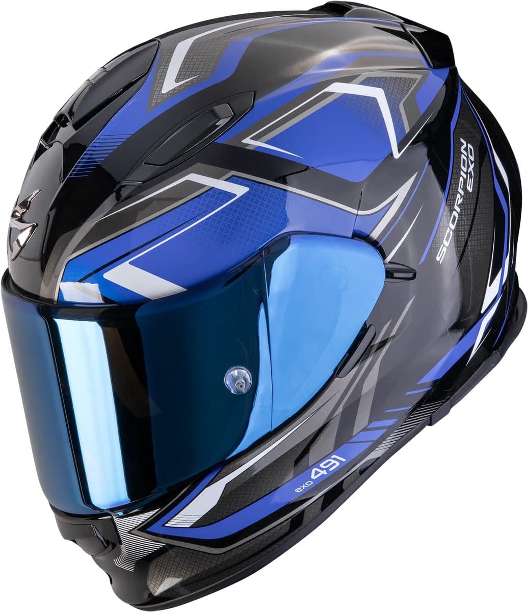 Scorpion Exo-491 Zumo Black Blue - Integraalhelm - Maat M - Motorhelm - ECE 22-06 gekeurd (EAN: 3701629128713): Het verschil zit in de details (en in hoe-ie voelt)