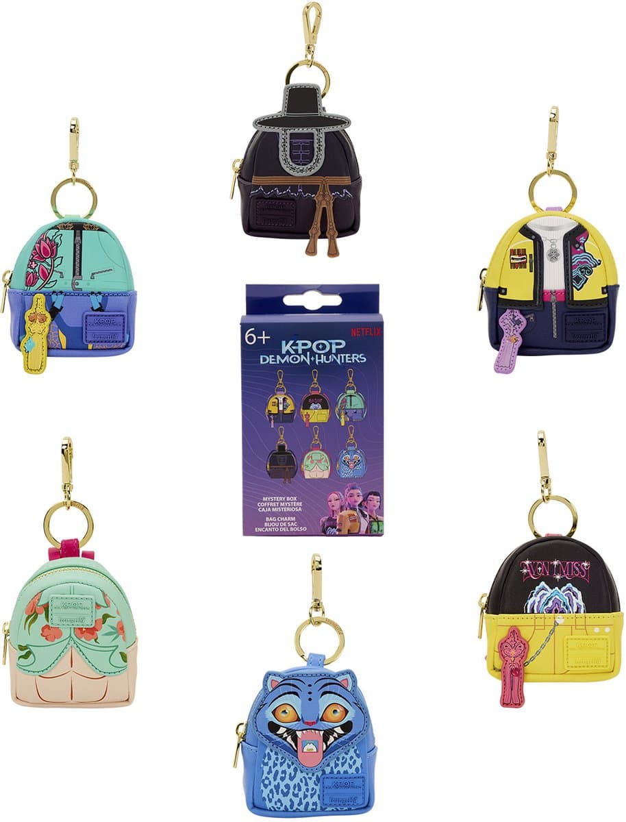 K-Pop Demon Hunters - Mistery Mini backpack keychain - 1 Willekeurige Sleutelhanger (EAN: 0671803588653)