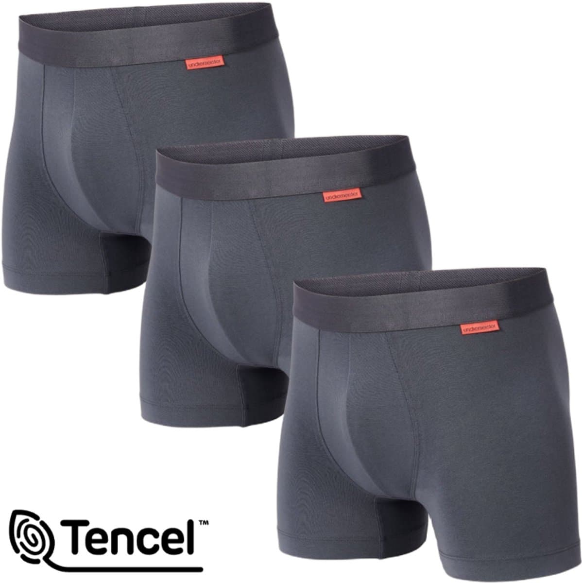 Undiemeister Boxershort Heren - Lava Rock (Grijs) - 3-Pack - Tencel - Zijdezacht - Ademend - Anti-Bacterieel & Naadloos Ondergoed - Premium Onderbroeken Heren - Maat L (EAN: 8721154320944): Waarom deze boxershort een game-changer is