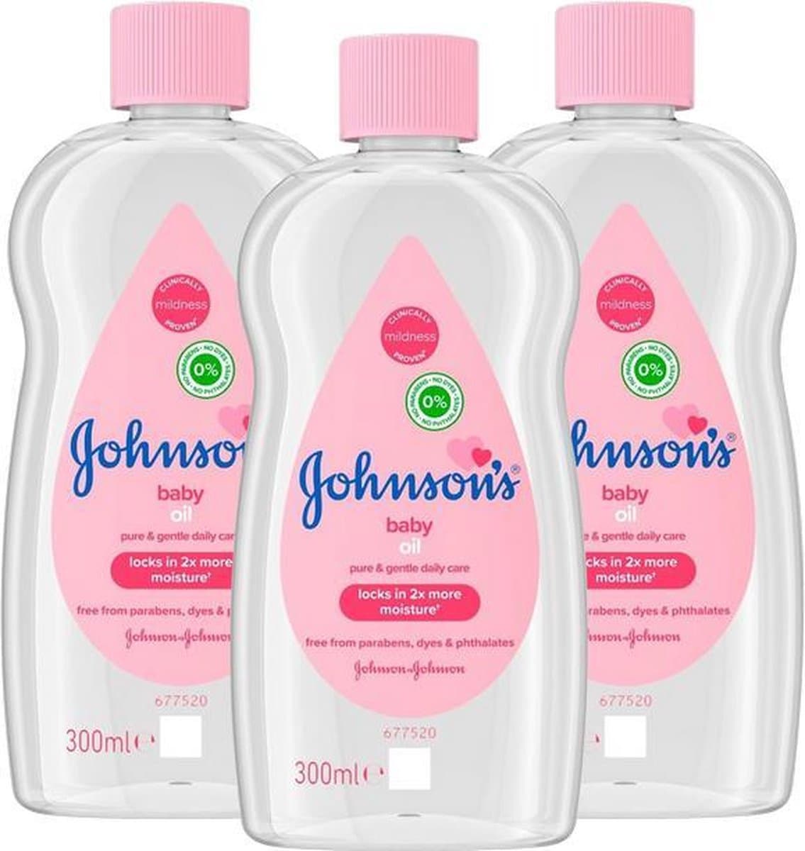 Johnson's  Baby Olie  3 x  Normaal 300ml- Voordeelverpakking (EAN: 8719979750510): Waarom ik dit product nu écht test