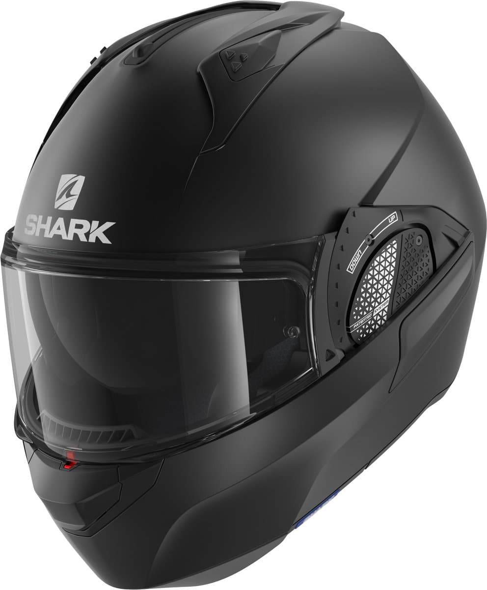 SHARK EVO GT BLANK Motorhelm Systeemhelm MAT Zwart - Maat XL (EAN: 3664836486284): **🎨 Design dat imponert (zonder te praten)**