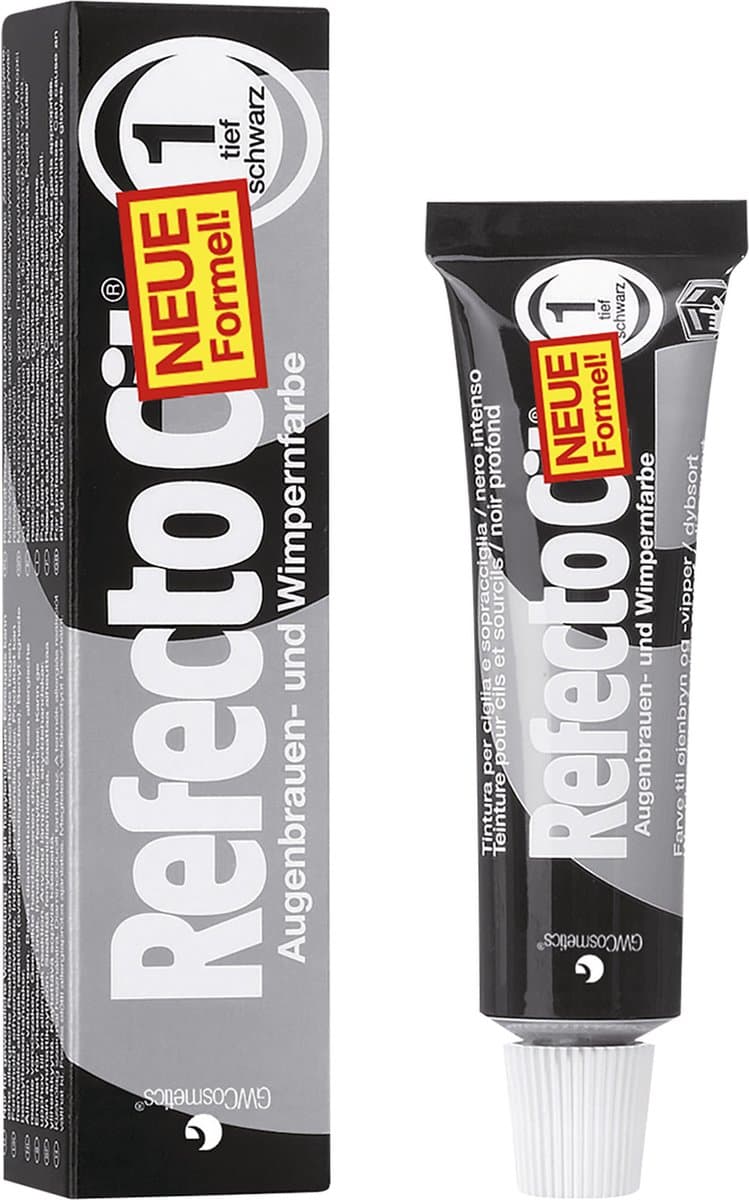 Refectocil Wenkbrauw- en Wimperverf diep zwart - 15 ml (EAN: 9003877057109): Waarom zelf doen 🖌️