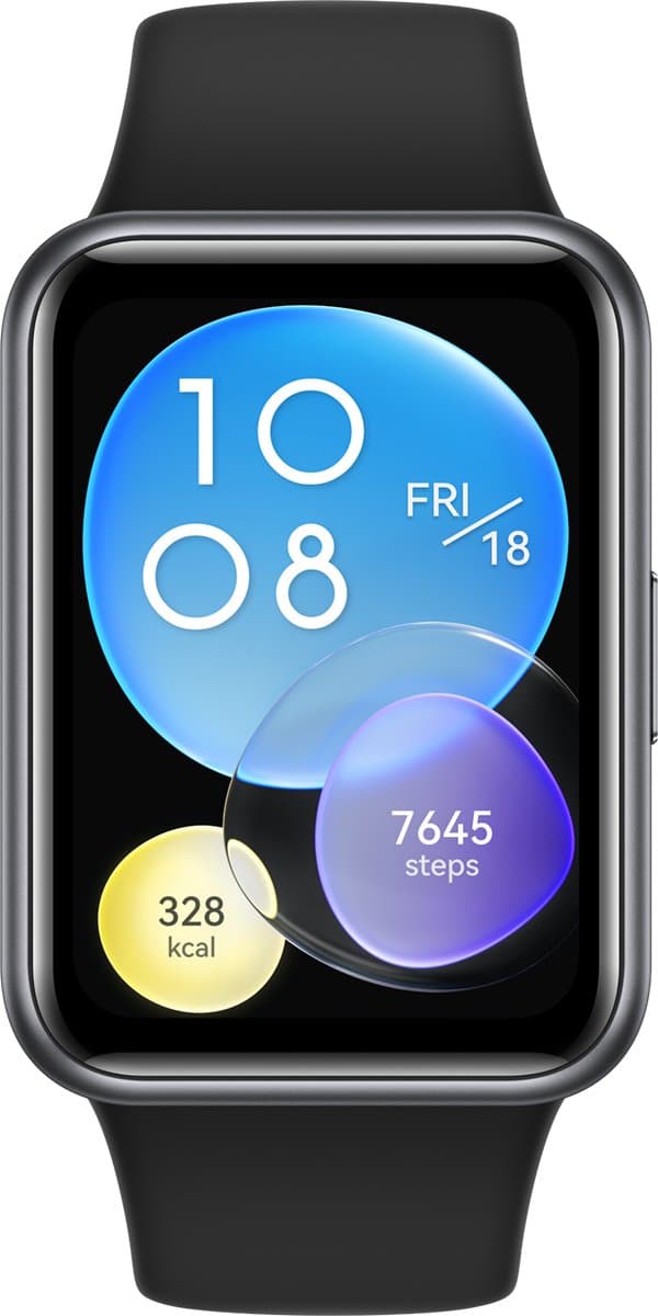 Huawei Watch Fit 2 Active - Smartwatch - 10 dagen batterijduur - Zwart (EAN: 6941487254408)
