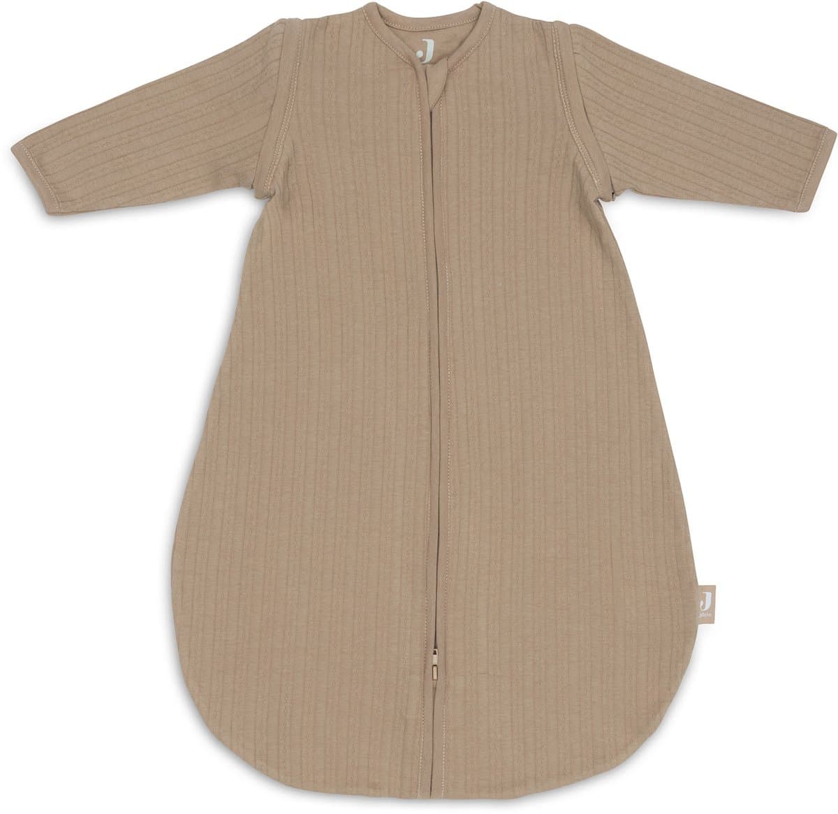 Jollein Newborn Slaapzak Zomer Met Afritsbare Mouw 60cm - Rond - Ajour Biscuit- Zomerslaapzak (EAN: 8717329392892)