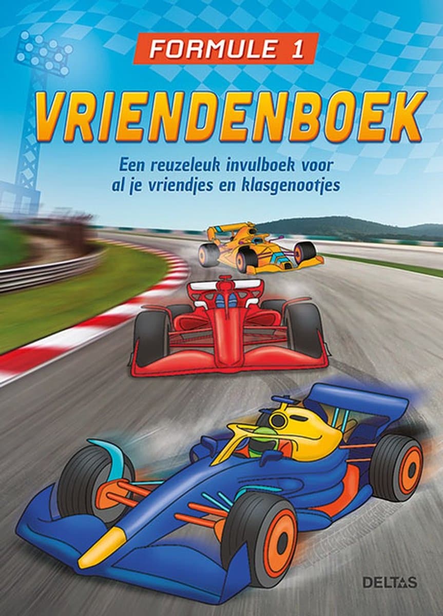 Formule 1 vriendenboek - Deltas - Hardcover (EAN: 9789044764246)