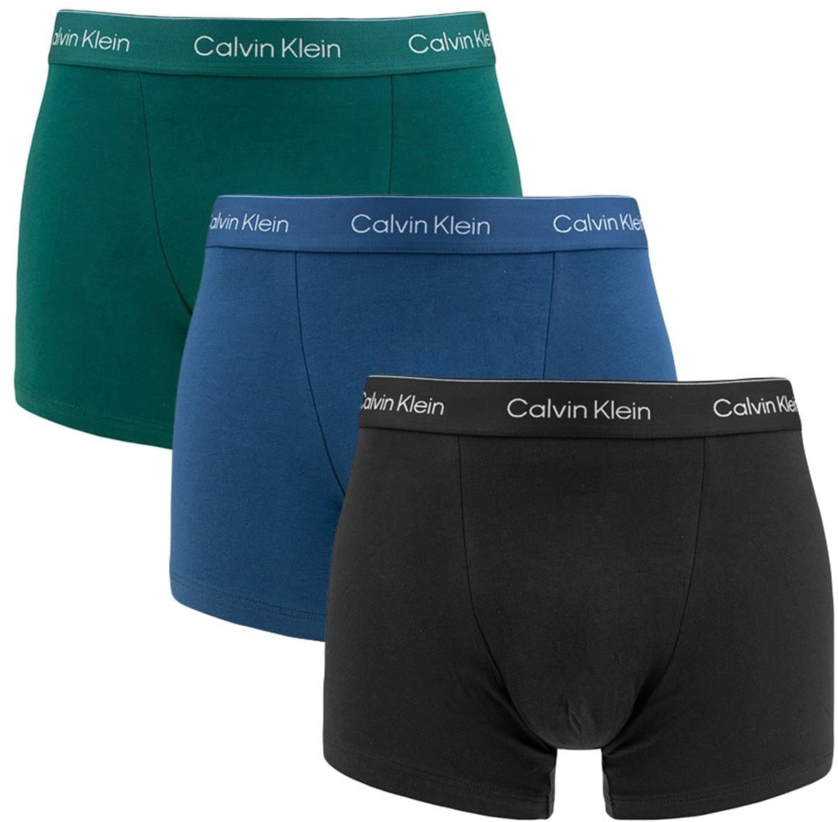 Calvin Klein 3 Pack Relaxed Dart Trunks - Icon Cotton Stretch (EAN: 8721224301125)