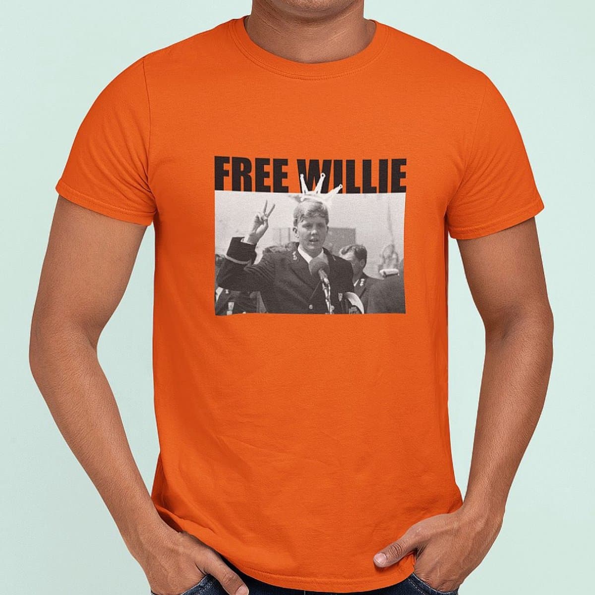 Oranje Koningsdag T-shirt Free Willie L (EAN: 8721512032946)