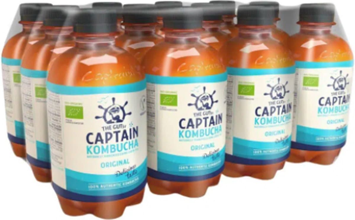 The GUTsy Captain | Kombucha | Original | 12 Stuks | 12 x 400 ml (EAN: 8718781636401): Waarom ik dit product uitprobeerde