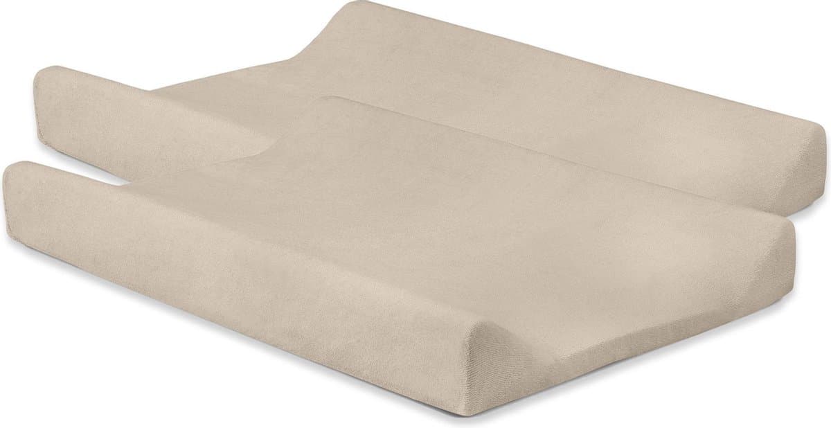 Jollein Baby Aankleedkussenhoes Badstof - 50x70cm - Nougat - 2 Stuks (EAN: 8717329351288)
