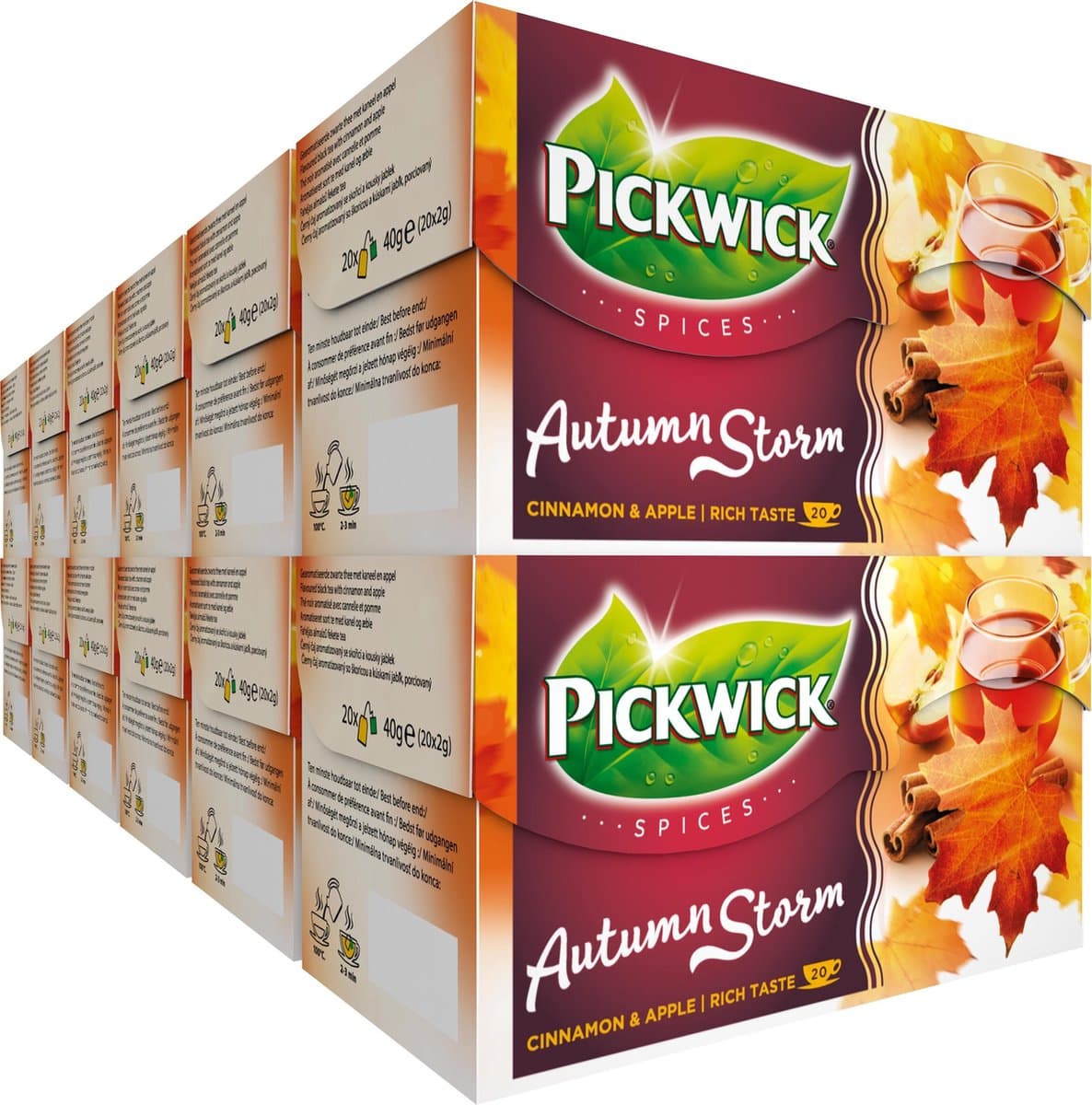 Pickwick Spices Autumn Storm Zwarte Thee - 12 x 20 theezakjes (EAN: 8711000908877)