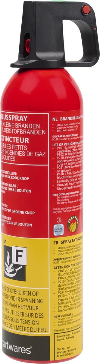 Smartwares FEX-15371 - Blusspray 750ml - Geschikt voor auto, caravan - PFAS Vrij - A + F (EAN: 8712836996991)