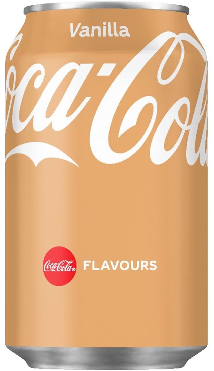 Coca Cola Vanilla Blikjes Tray - 24 x 33cl (EAN: 5449000057747)