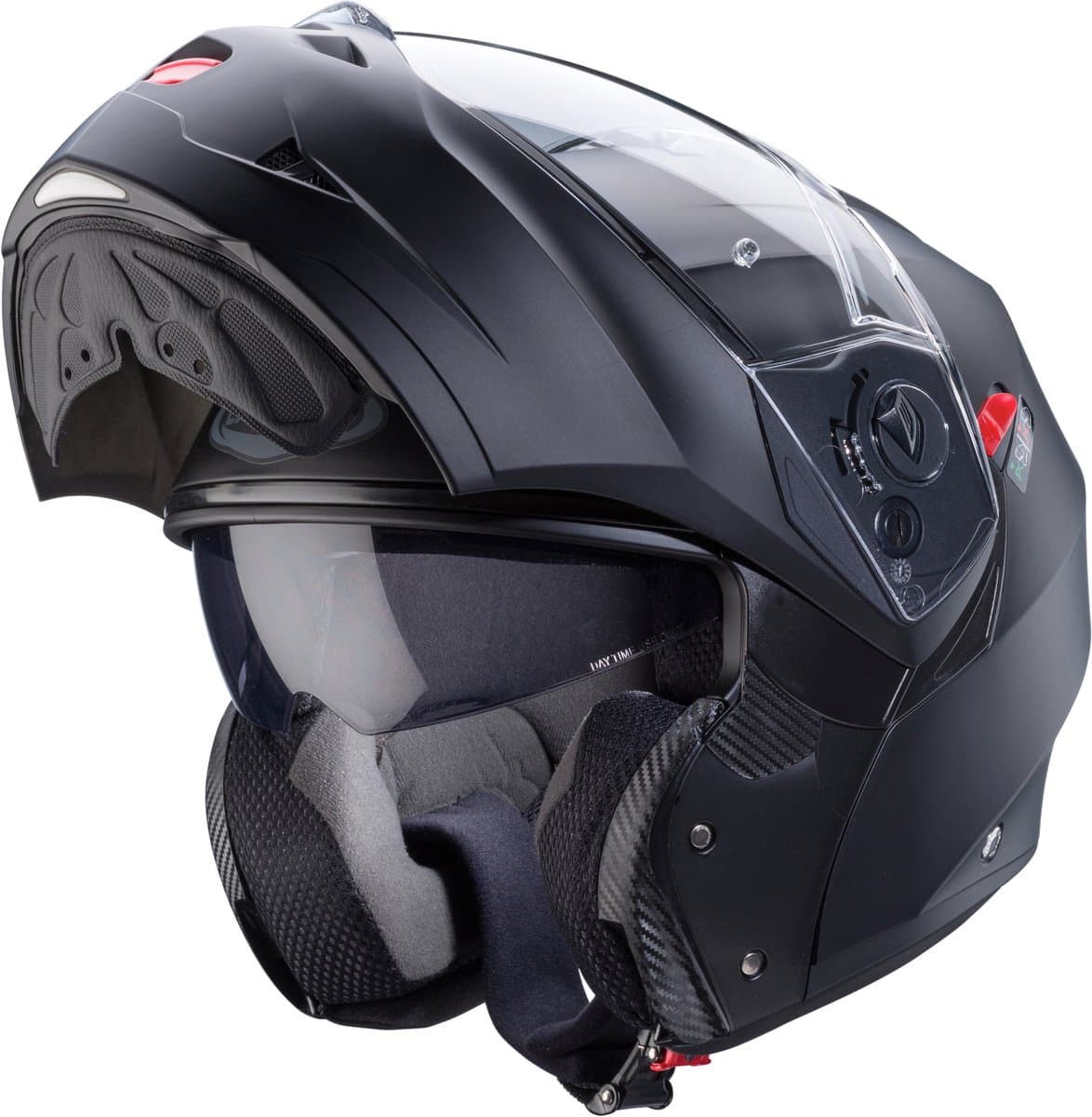 Caberg Duke Systeemhelm met zonnevizier - Mat Zwart - Maat XL - incl. los uniek Helmslot - met Pinlock - Motorhelm - ECE22.06 gekeurd (EAN: 8785362780617): Wat maakt deze helm uniek 🤔
