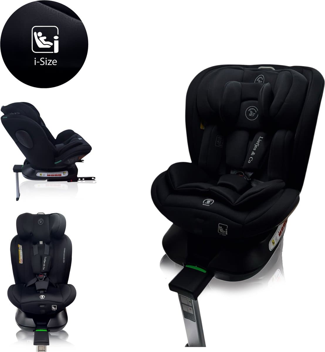 Liefjes & Co Growsafe Autostoel – i-Size 4-in-1 – 360° Draaibaar – ISOFIX & Steunpoot – Groep 0/1/2/3 (40–150 cm) (EAN: 8720364902766): **Waarom deze autostoel al veel ouders aan het praten krijgt 💬**