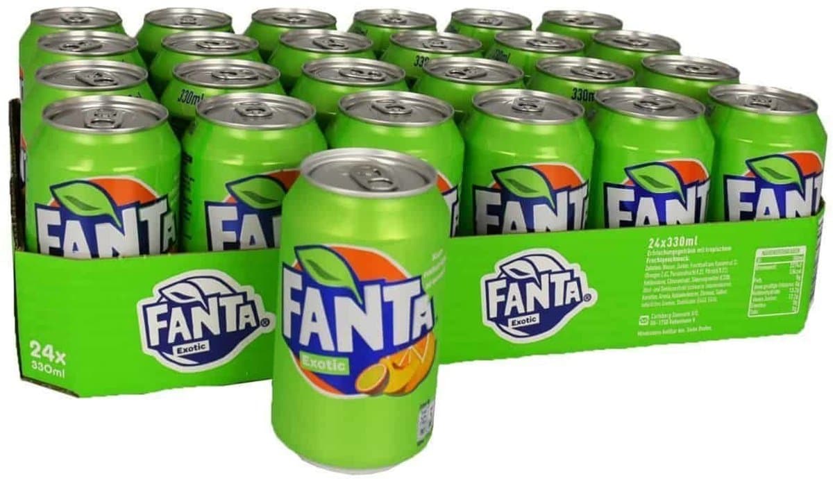 Tray Fanta Exotic - 24 x 33cl (EAN: 8721008011042)