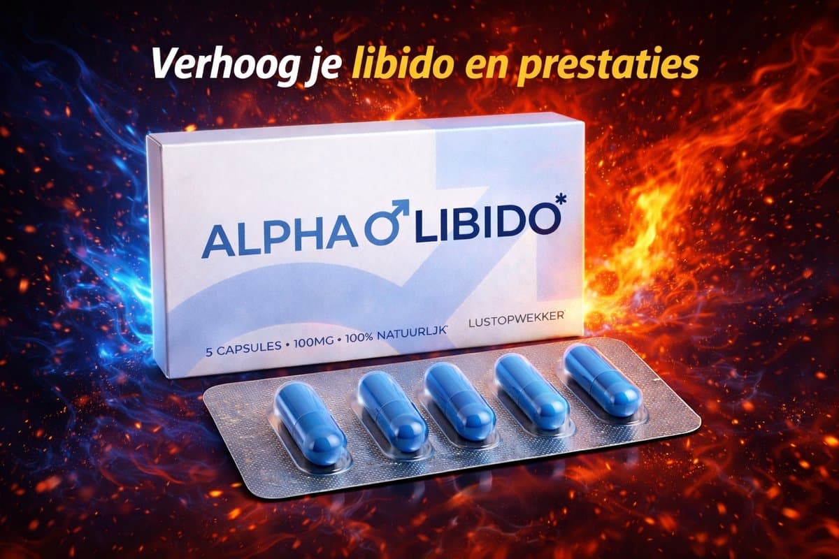 Alpha Libido - Lustopwekker voor Mannen - Zonder bijwerkingen van Viagra en Kamagra - Erectiepillen (EAN: 8721325542021): Wat is het eigenlijk 🤔