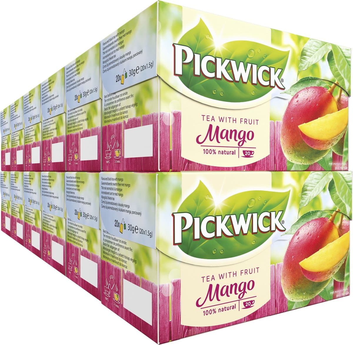 Pickwick Mango Fruit Thee - 12 x 20 theezakjes (EAN: 8711000296509)